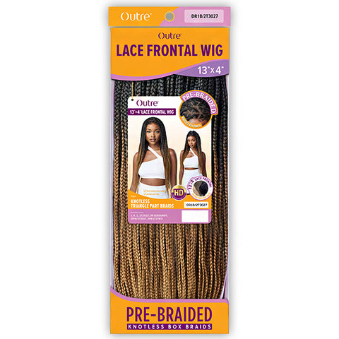 Outre Braided HD Lace Wig KNOTLESS TRIANGLE PART BRAIDS (13x4 frontal)