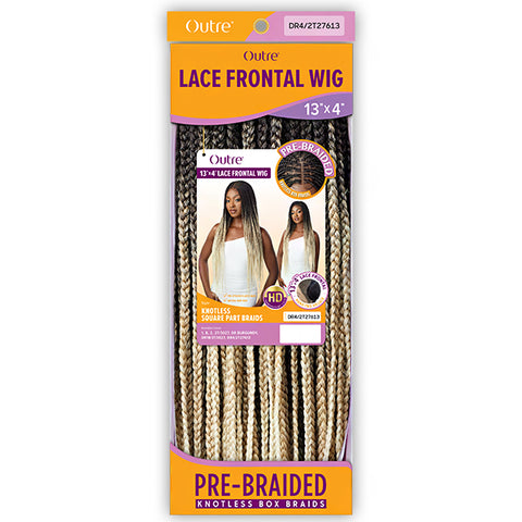Outre Braided HD Wig KNOTLESS SQUARE PART BRAIDS (13x4 lace frontal)