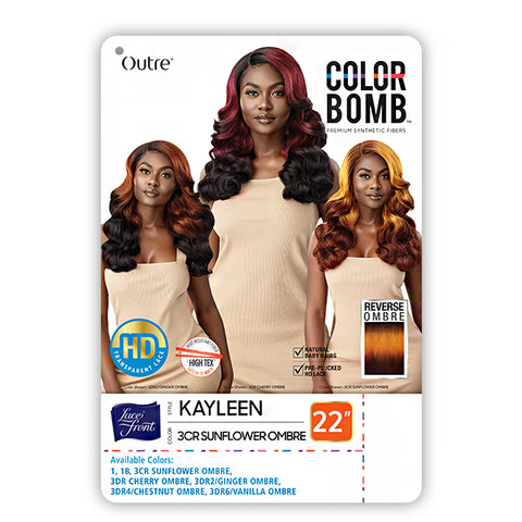 Outre Color Bomb Synthetic HD Lace Front Wig - KAYLEEN