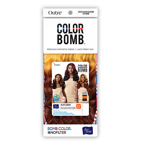 Outre Color Bomb Synthetic HD Lace Front Wig - KAYLEEN