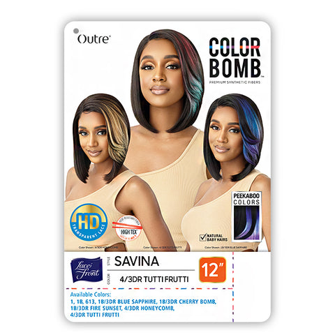 Outre Color Bomb Synthetic HD Lace Front Wig - SAVINA