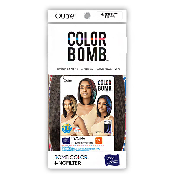 Outre Color Bomb Synthetic HD Lace Front Wig - SAVINA