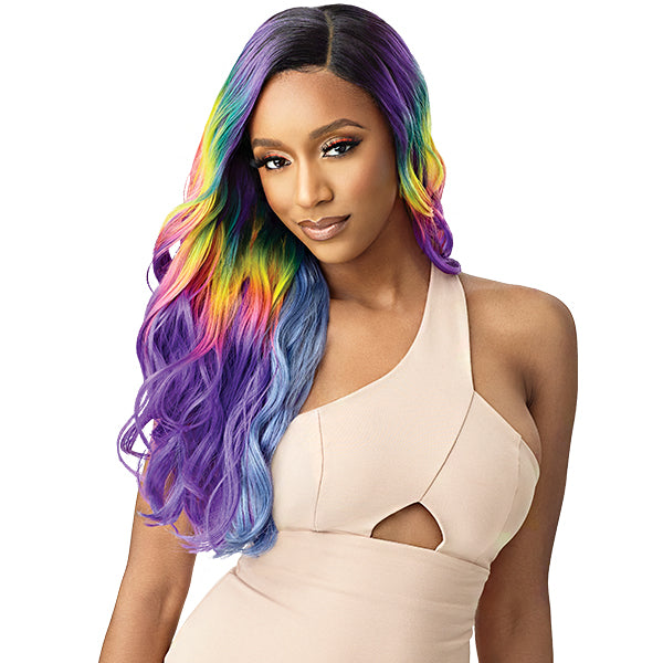 Outre Color Bomb Synthetic HD Lace Front Wig - ZAHARA