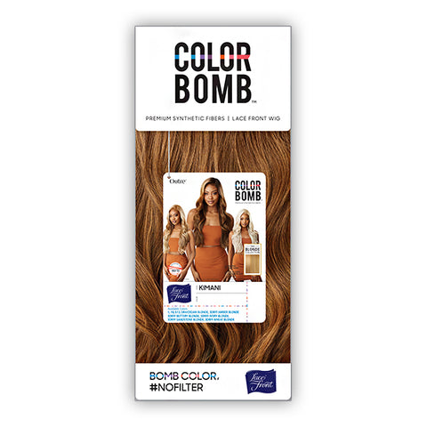 Outre Color Bomb Synthetic Swiss Lace Front Wig - KIMANI