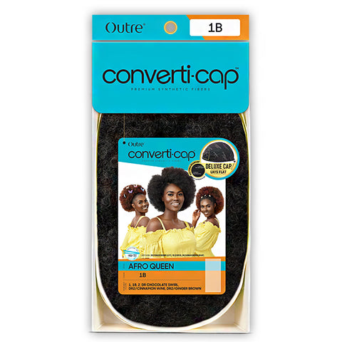 Outre Converti Cap Synthetic Hair Wig - AFRO QUEEN