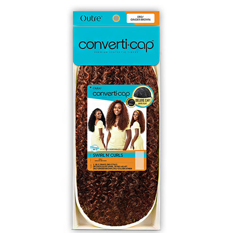 Outre Converti Cap Synthetic Hair Wig -  SWIRL N' CURLS