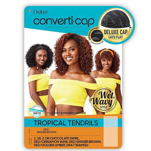Outre Converti Cap Synthetic Hair Wig - TROPICAL TENDRILS
