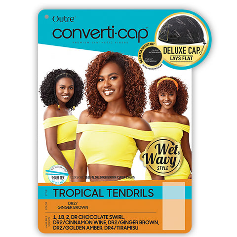 Outre Converti Cap Synthetic Hair Wig - TROPICAL TENDRILS