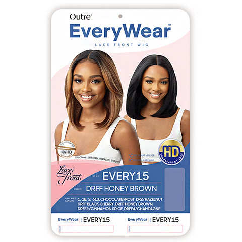Outre EveryWear Synthetic HD Lace Front Wig - EVERY 15