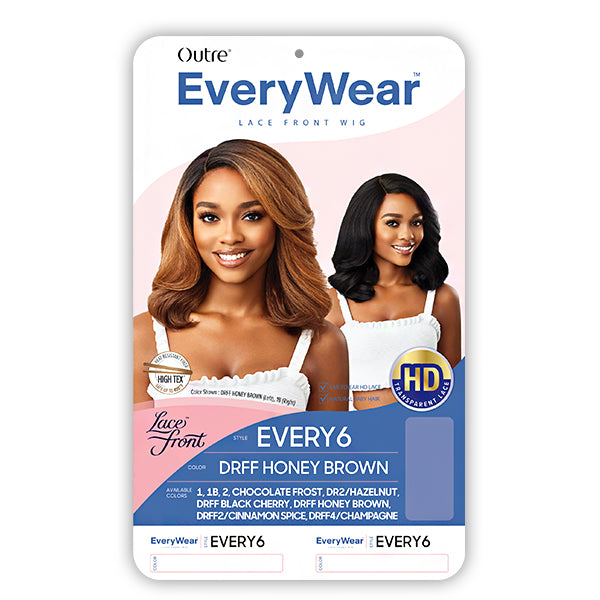 Outre EveryWear Synthetic HD Lace Front Wig - EVERY 6