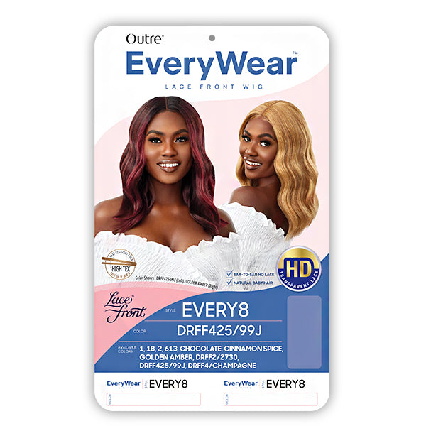 Outre EveryWear Synthetic HD Lace Front Wig - EVERY 8