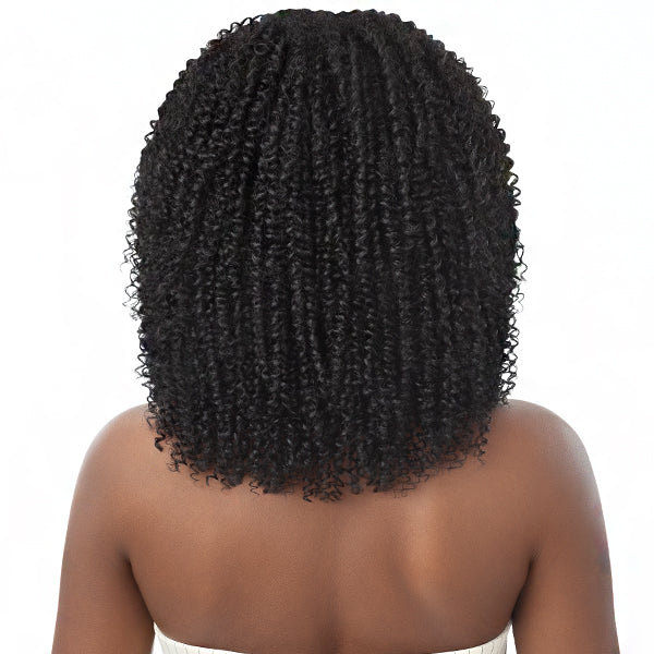 Outre Human Hair Premium Blend U Part Cap Leave Out Wig - COILY FRO 14