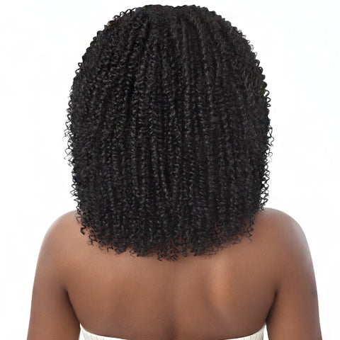 Outre Human Hair Premium Blend U Part Cap Leave Out Wig - COILY FRO 14