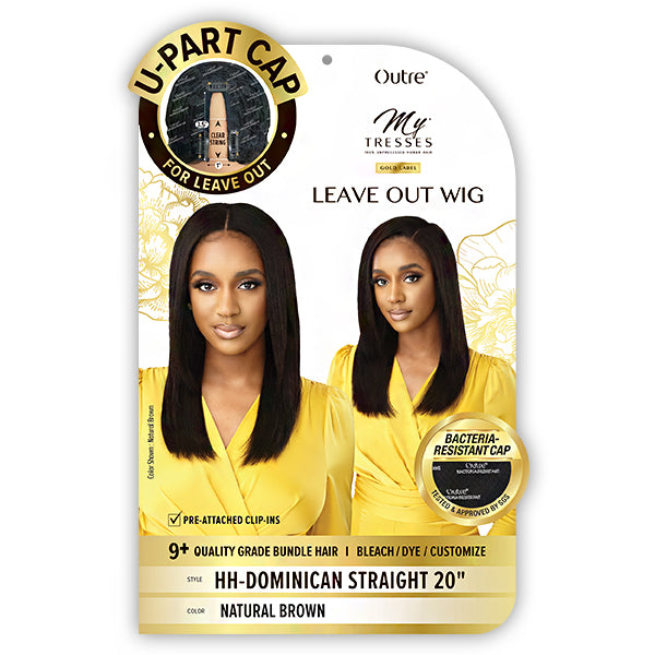 Outre Human Hair U Part Leave Out Wig - HH  DOMINICAN STRAIGHT 20