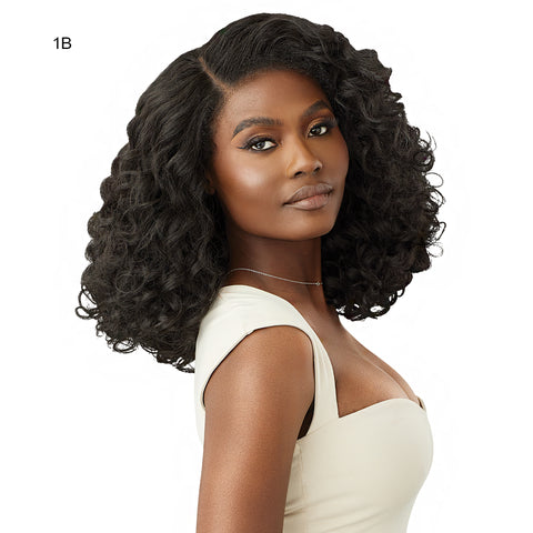 Outre Melted Hairline Kinky Soft Edges Synthetic Glueless HD Lace Front Wig - KINKYSOFT 4