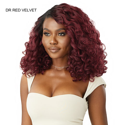 Outre Melted Hairline Kinky Soft Edges Synthetic Glueless HD Lace Front Wig - KINKYSOFT 4