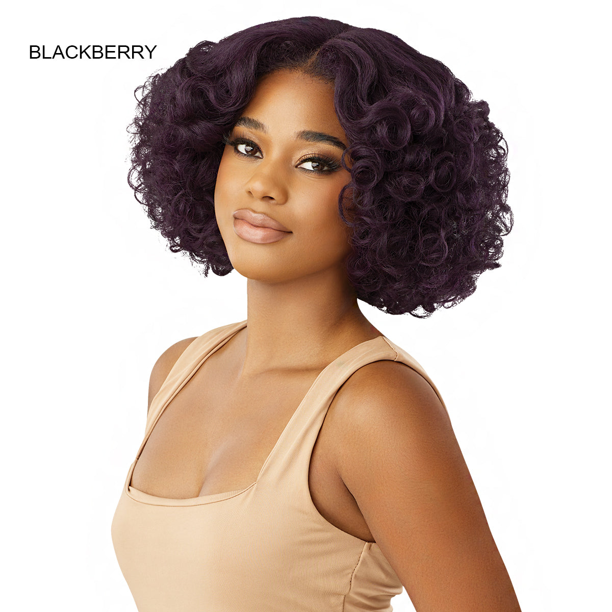 Outre Melted Hairline Kinky Soft Edges Synthetic Glueless HD Lace Front Wig - KINKYSOFT 5