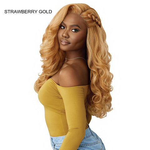 Outre Melted Hairline Kinky Soft Edges Synthetic Glueless HD Lace Front Wig - KINKYSOFT 6