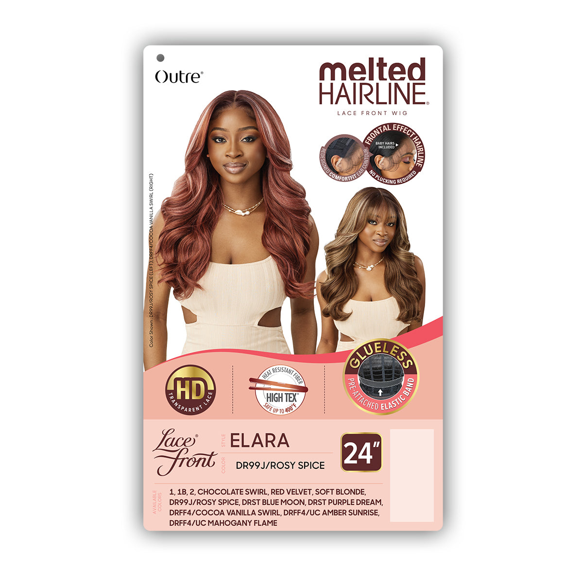 Outre Melted Hairline Lace Front Wig ELARA