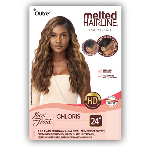 Outre Melted Hairline Synthetic HD Lace Front Wig - CHLORIS