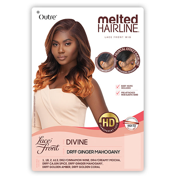 Outre Melted Hairline Synthetic HD Lace Front Wig - DIVINE