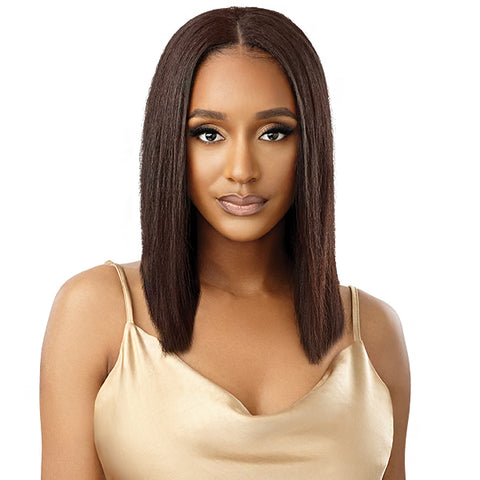 Outre Mytresses Human Hair U Part Leave Out HH DOMINICAN STRAIGHT 14