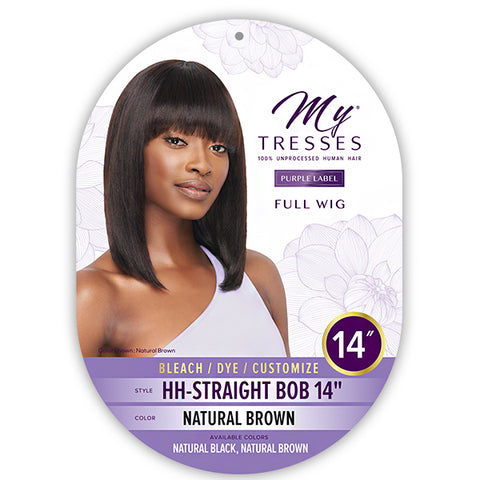 Outre Mytresses Purple Label 100% Human Hair Wig - STRAIGHT BOB 14