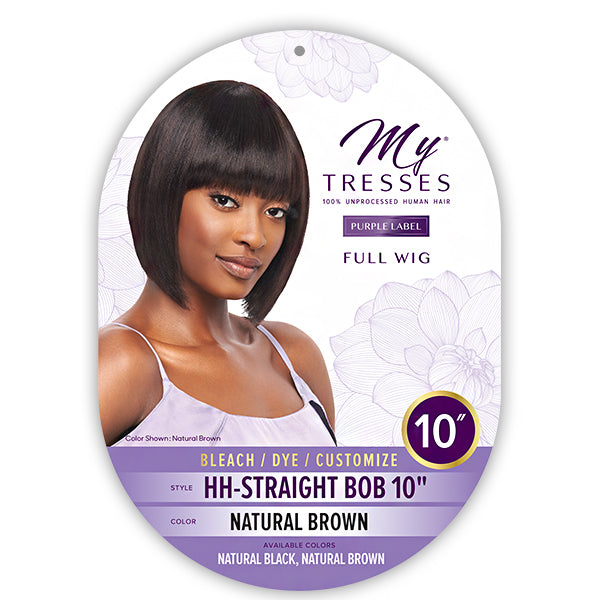 Outre Mytresses Purple Label Human Hair Wig - STRAIGHT BOB 10
