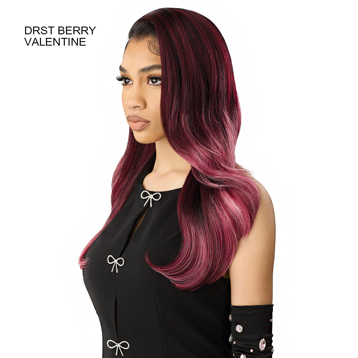 Outre Perfect Hairline True Frontal Synthetic Glueless 13x6 HD Lace Wig - PEAK 708