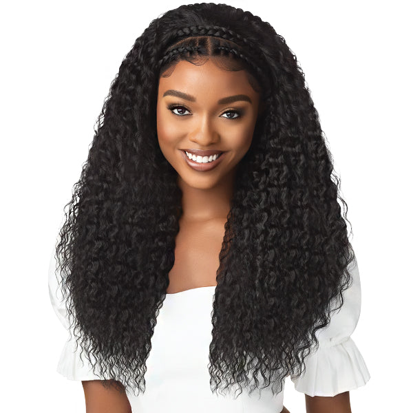 Outre Pre-Styled HD Lace Wig HALO STITCH BRAID 26 (13x2 lace frontal)