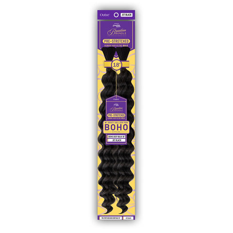 Outre Purple Pack Pre Stretched Braid BOHO DEEP BULK 18