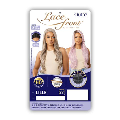 Outre Synthetic Hair Glueless HD Lace Front Wig - LILLE
