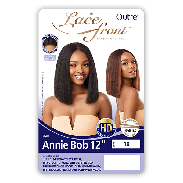 Outre Synthetic Hair HD Lace Front Wig - ANNIE BOB 12