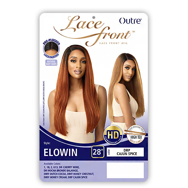 Outre Synthetic Hair HD Lace Front Wig - ELOWIN
