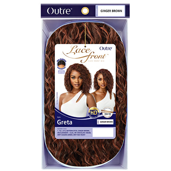 Outre Synthetic Hair HD Lace Front Wig - GRETA