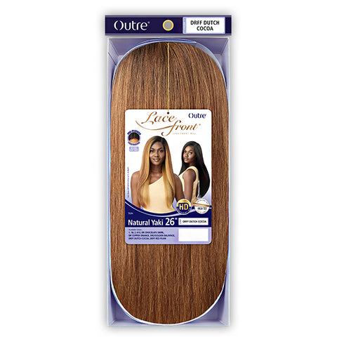 Outre Synthetic Hair HD Lace Front Wig - NATURAL YAKI 26