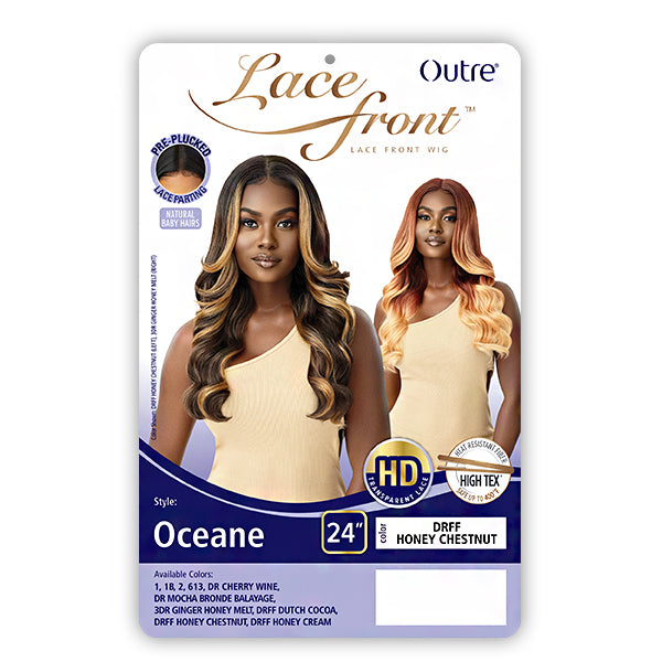 Outre Synthetic Hair HD Lace Front Wig - OCEANE