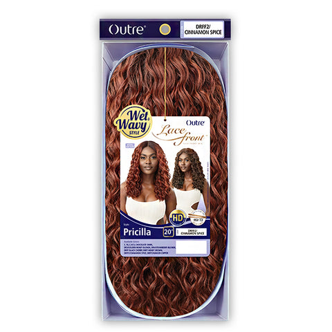 Outre Synthetic Hair HD Lace Front Wig - PRICILLA