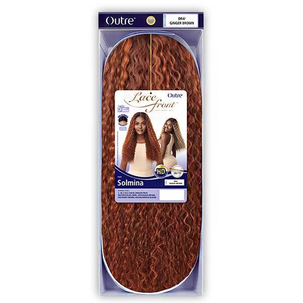 Outre Synthetic Hair HD Lace Front Wig - SOLMINA