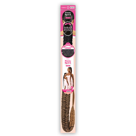 Outre Synthetic Hair Pretty Quick Pony - NATURAL BRAIDED FISHTAIL 42