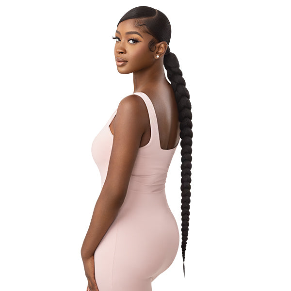 Outre Synthetic Hair Pretty Quick Pony - NATURAL BRAIDED PONYTAIL 32