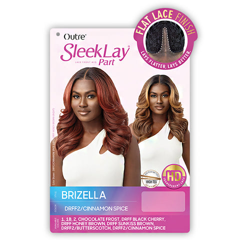 Outre Synthetic Hair Sleeklay Part HD Lace Front Wig - BRIZELLA