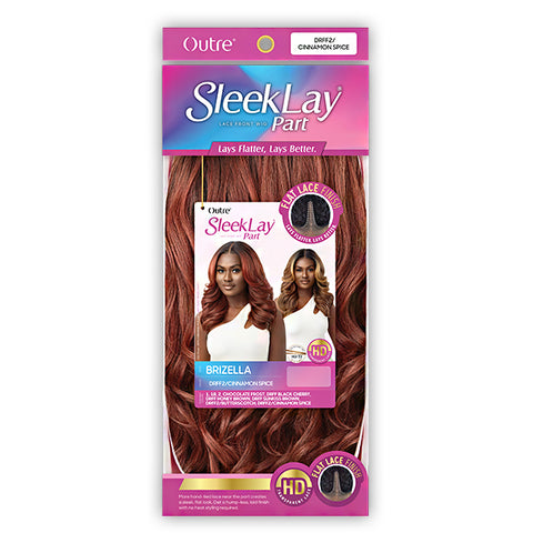 Outre Synthetic Hair Sleeklay Part HD Lace Front Wig - BRIZELLA