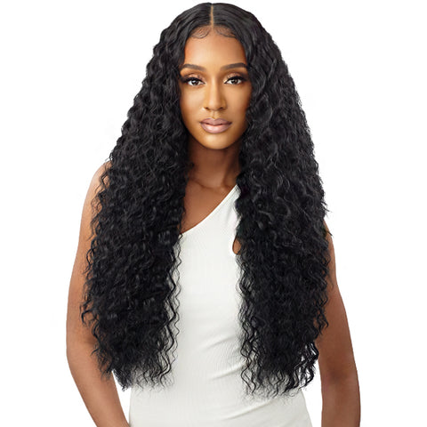 Outre Synthetic Hair Sleeklay Part HD Lace Front Wig - DONATELLA