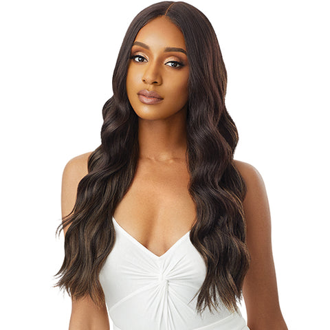 Outre Synthetic Hair Sleeklay Part HD Lace Front Wig - IDINA