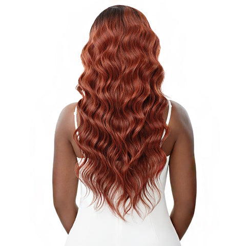 Outre Synthetic Hair Sleeklay Part HD Lace Front Wig - OSIANNA