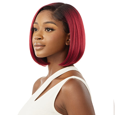 Outre Synthetic Hair Sleeklay Part HD Lace Front Wig - PERI