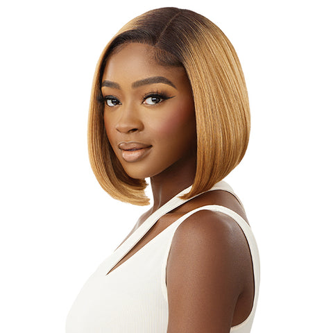 Outre Synthetic Hair Sleeklay Part HD Lace Front Wig - PERI