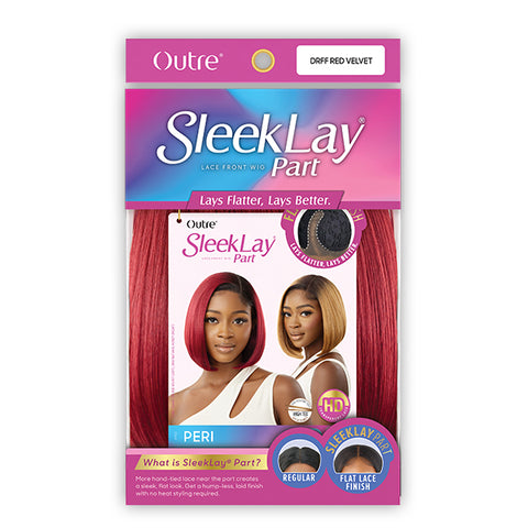 Outre Synthetic Hair Sleeklay Part HD Lace Front Wig - PERI
