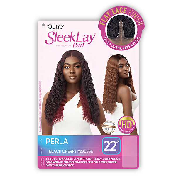 Outre Synthetic Hair Sleeklay Part HD Lace Front Wig - PERLA